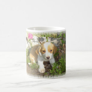 rescued puppy coffee mug