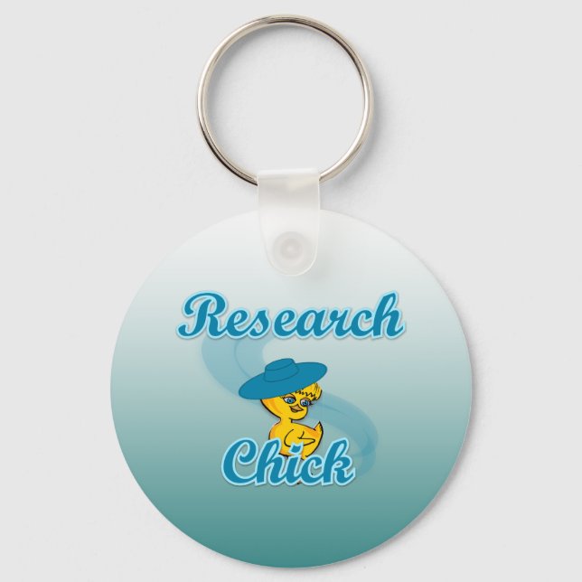 Research Chick #3 Key Ring (Front)