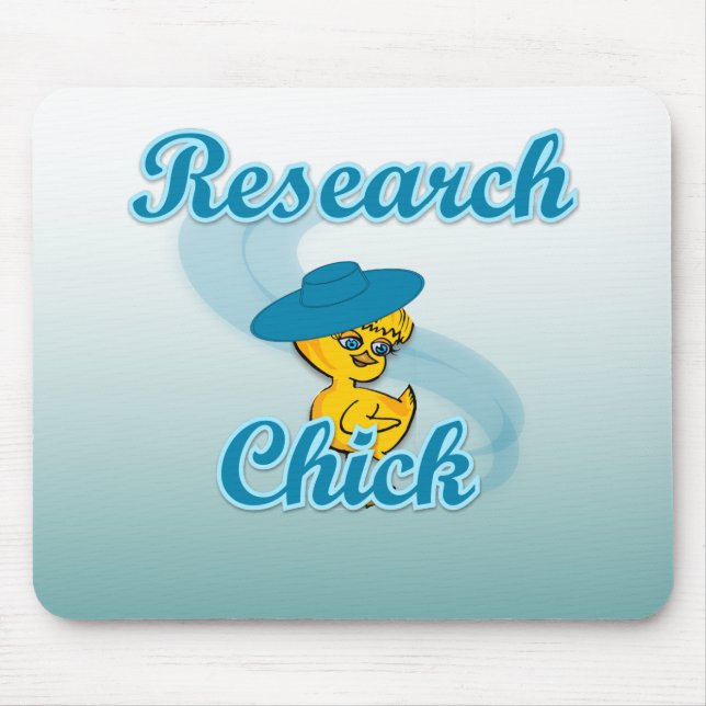 Research Chick #3 Mouse Pad (Front)