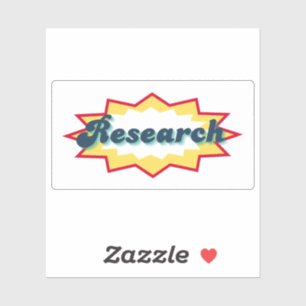 Research, comic book pop design