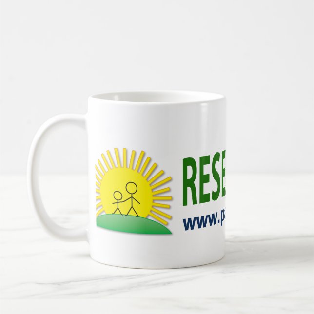 Research = Cure Mug (Left)