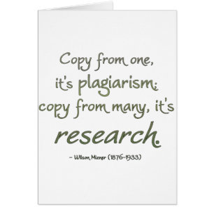 Research or Plagiarism?