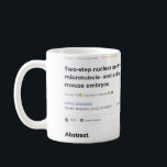 Research Paper Publication on Coffee Mug Gift<br><div class="desc">Did you or someone special just publish a science paper? This customizable coffee mug will make that sense of accomplishment last forever. Get this meaningful gift for yourself, fellow PhD students, friends, and colleagues. Show your appreciation for their support with a unique and funny gift that they'll love and cherish...</div>