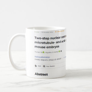 Research Paper Publication on Coffee Mug Gift