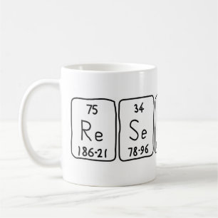 Research periodic table name mug