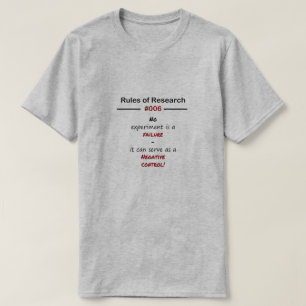 Research Rules 006 T-Shirt