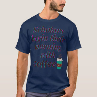 Research scholar researcher doctorate scholarly ph T-Shirt
