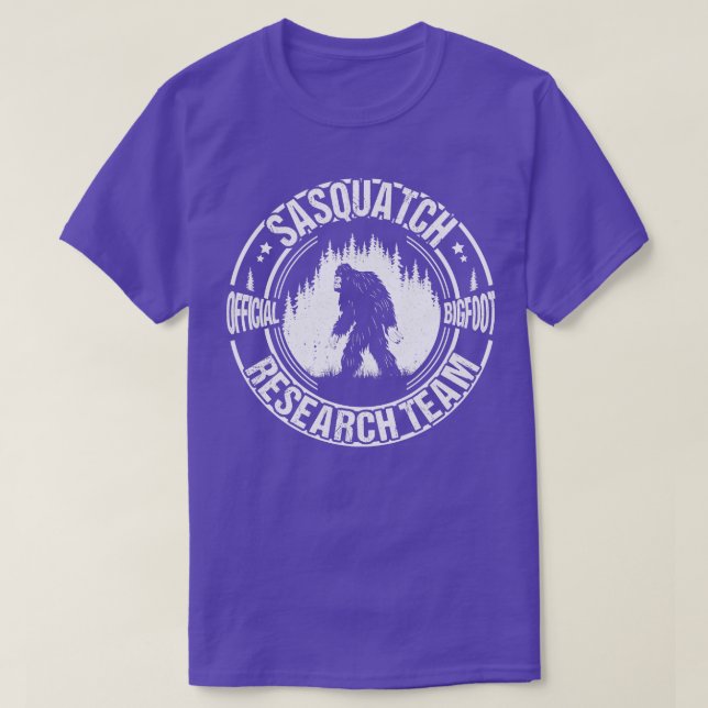 Research Team Sasquatch T-Shirt (Design Front)