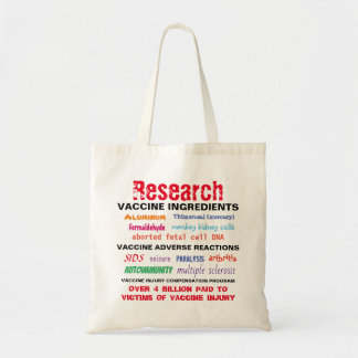 Research Vaccines Tote Bag