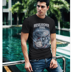 Researcher Fail Men's Dark Value T-Shirt