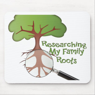 Researching my Family Roots Mouse Pad