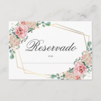 RESERVADO Mesa - Pink Spanish Quinceañera Quince