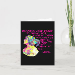- Reserve Your Right To Think Card