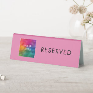 Reserved Elegant Modern Minimalist Template Pink