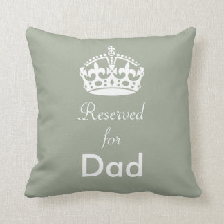 Reserved for (Any Name) Crown Cushion