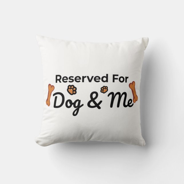 Reserved for Dog & Me Cushion (Front)