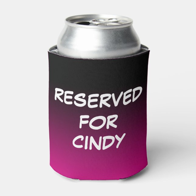 RESERVED For Name | Personalised Can Cooler (Can Front)