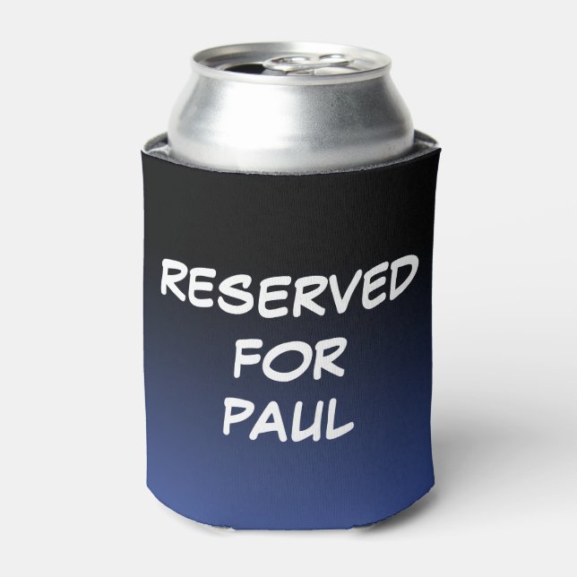 RESERVED For Name | Personalised Can Cooler (Can Front)