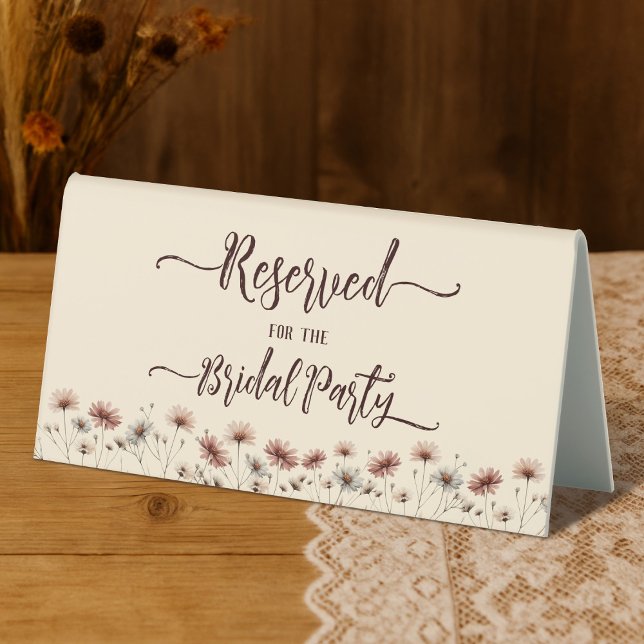 Reserved for the Bridal Party Boho Wildflowers (Creator Uploaded)