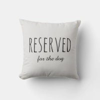 Reserved for the dog, Bailey's Chair Funny Dog