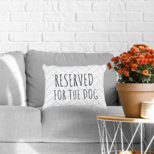 Reserved For The Dog Pet Lover Decorative Cushion