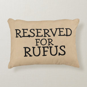 Reserved For The Personalised Decorative Cushion