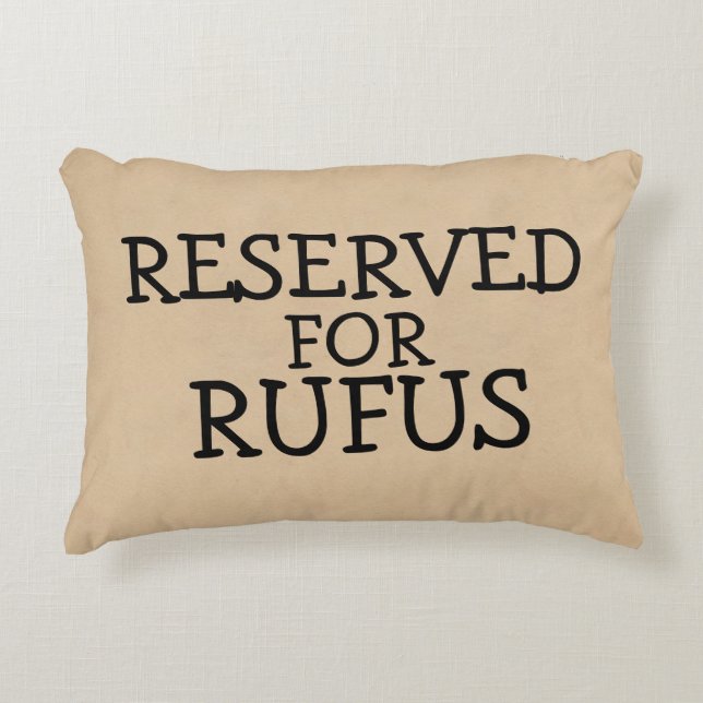 Reserved For The Personalised Decorative Cushion (Front)