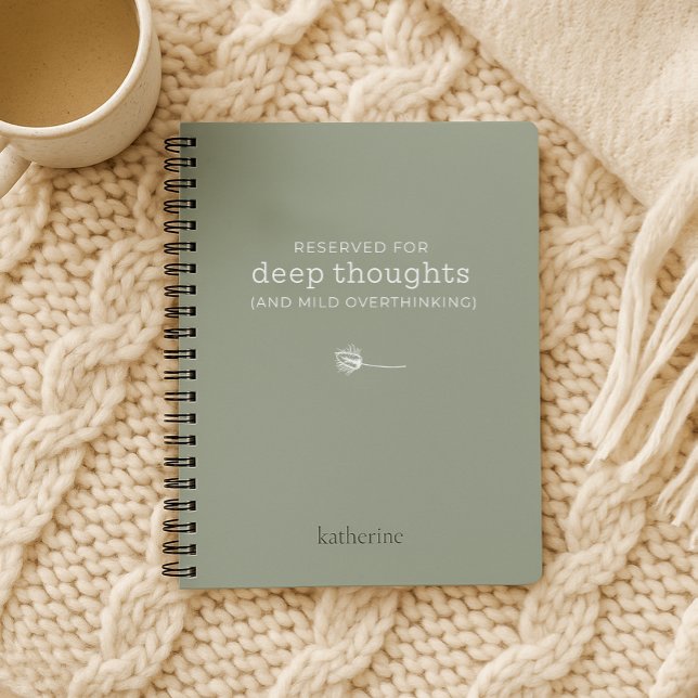 Reserved for your deep thoughts journal notebook (Creator Uploaded)