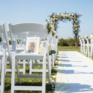 Reserved Memorial Sign In love memoru wedding deco