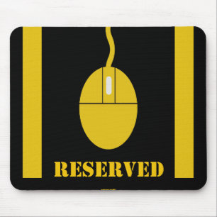 Reserved Parking Mouse Pad