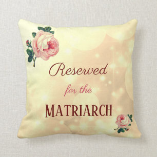 Reserved Roses Matriarch Mother Cushion