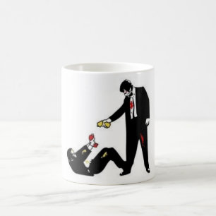 Reservoir Dogs cartoon combat Mug