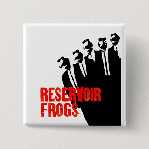 reservoir frogs 15 cm square badge