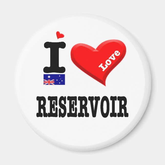 RESERVOIR - I Love Magnet (Front)