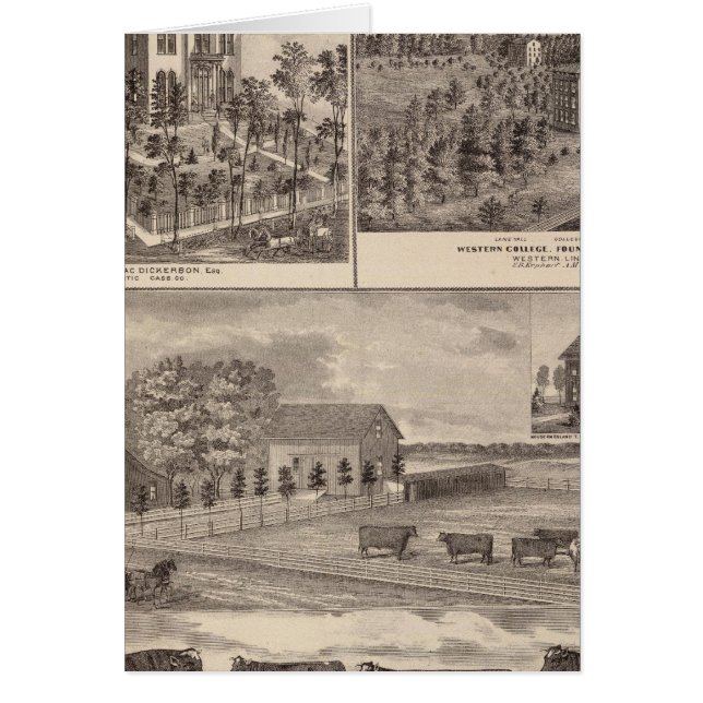 Residence and Western College in Marshalltown (Front)