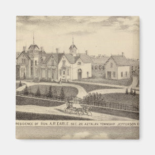 Residence, barn & outbuildings of AR Earle Magnet