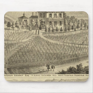 Residence of Andrew Lindsey Glenfield Mouse Pad
