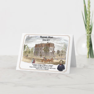 Residence of Colonel W. T. Nichols Card