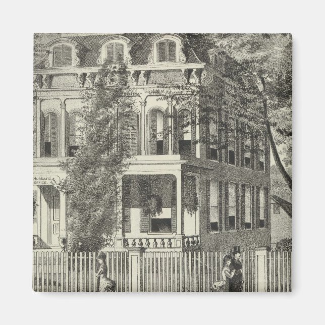 Residence of Dr Charles Hubbard Magnet (Front)