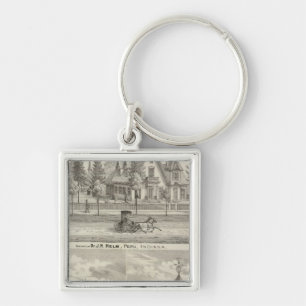 Residence of Dr JH Helm, Peru Key Ring