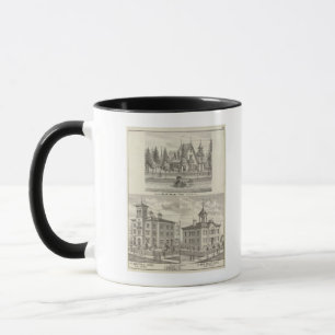 Residence of Dr JH Helm, Peru Mug