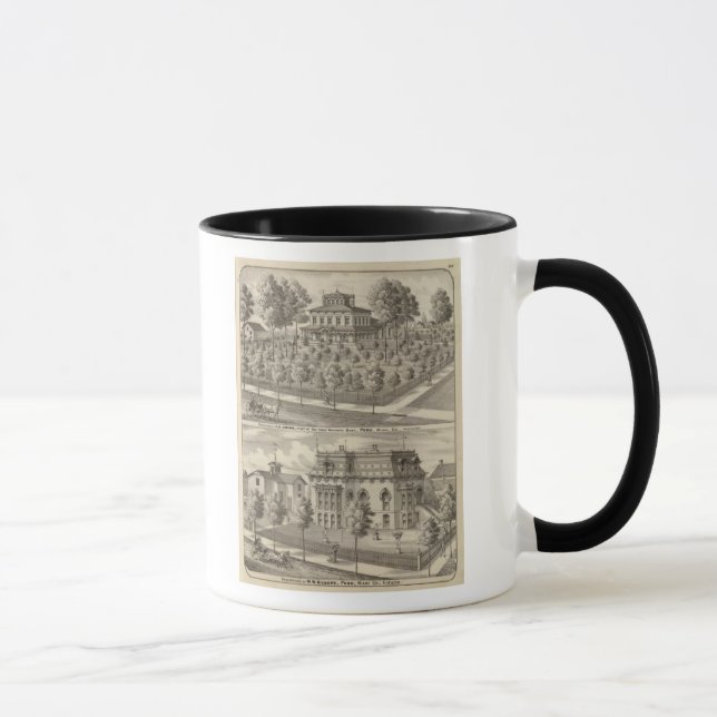 Residence of EH Shirk Mug (Right)