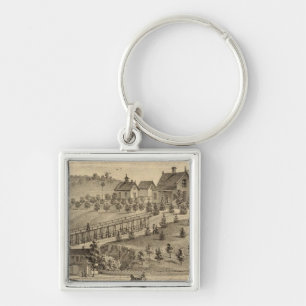 Residence of Jacob Markley Key Ring