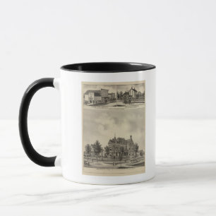 Residence of JD Hill, Kansas Mug
