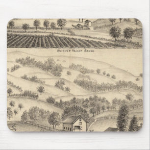 Residence of Joseph Alexander, Mendocino Mouse Pad