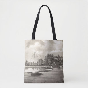 Residence of Joseph Francis, Tom's River, NJ Tote Bag