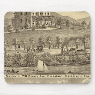 Residence of WH Mooney Mouse Pad