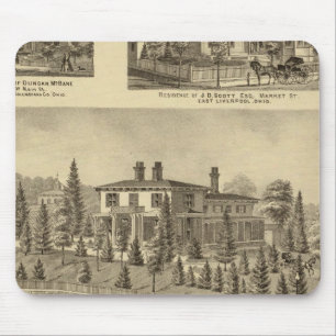 Residence of William Reed , Sewickley Mouse Pad