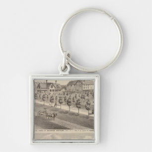 Residences and Farm, Minnesota Key Ring