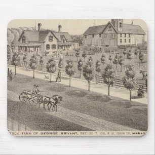 Residences and Farm, Minnesota Mouse Pad